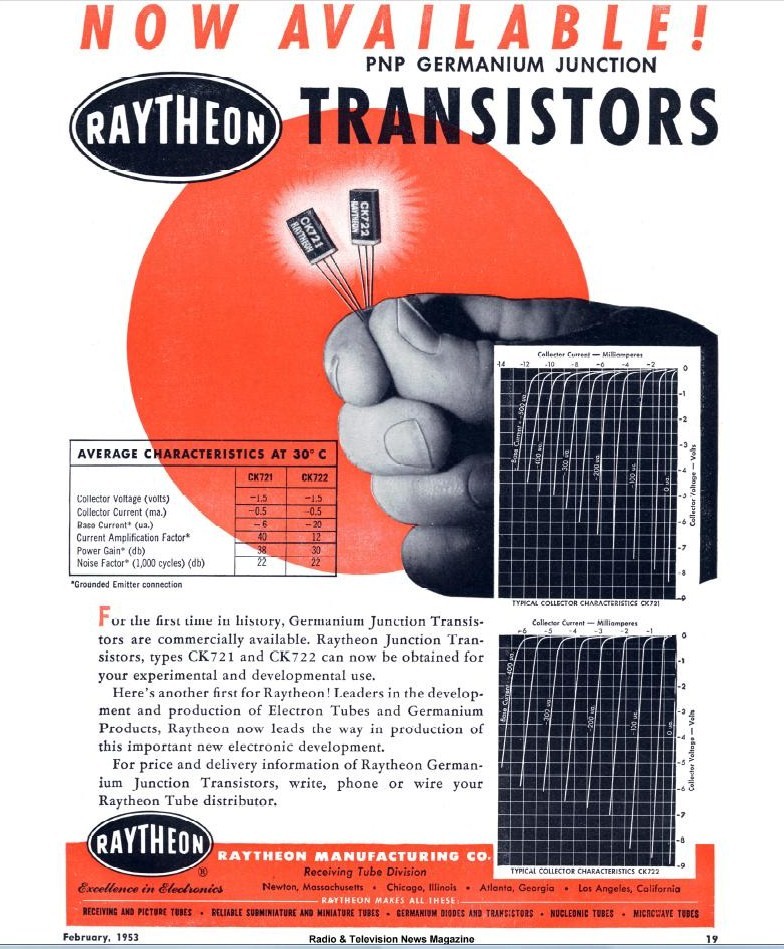 Katalogi wczesnych elementów półprzewodnikowych Oktoda